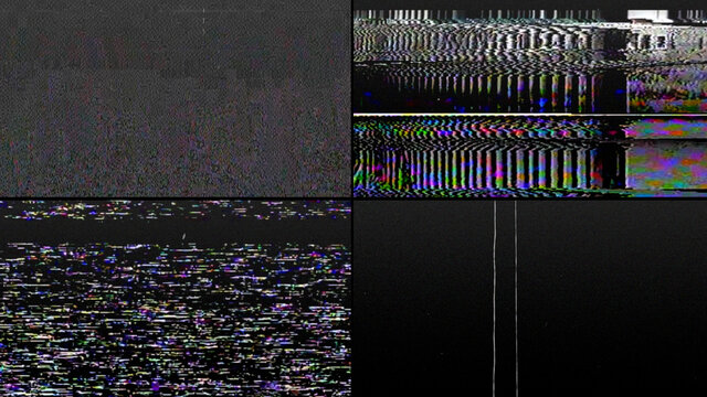 VHS Retro Overlay Transitions