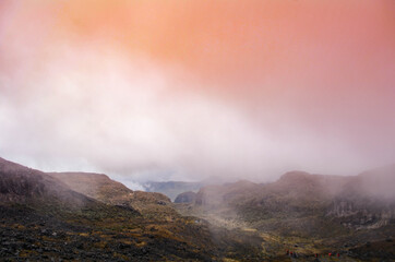 Nevado santa Isabel en Colombia 