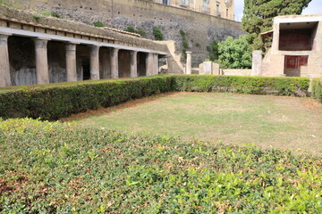 Obraz premium Ancient city of Herculaneum, Italy