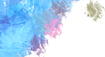 Obraz premium Brushed Painted Abstract Background. Brush stroked painting. Artistic vibrant and colorful wallpaper.