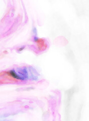 2d illustration. Artistic background image. Abstract painting on canvas. Contemporary art. Hand made painting. Colorful texture. Modern artwork. Painting with brushstrokes of watercolor on surface.