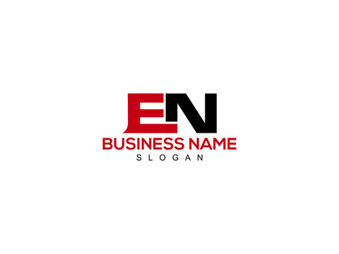 EN Letter Logo, en logo icon vector for business