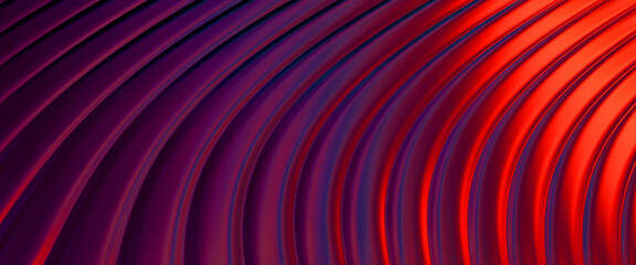 Abstract background. Colorful wavy reflective design wallpaper. Graphic illustration for wallpaper, banner, background, card, book cover or website.