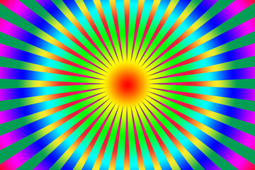 An abstract ray burst background image.