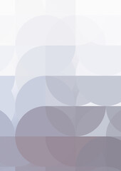 Obraz premium Layers of circular shapes creating a colorful and vibrant design. Digital illustration of circles layout. Futuristic design template.