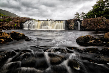 Aasleigh Falls Waterfall Mayo Ireland