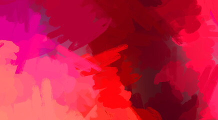 Brushed Painted Abstract Background. Brush stroked painting. Artistic vibrant and colorful wallpaper.