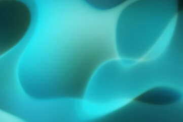 Abstract background. Fractal waves of magic energy and light motion. Colorful wallpaper template of glowing moving light shapes.