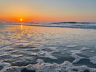 sunrise on the beach