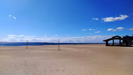 Coney Island Beach, New York.