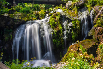 Fototapeta na wymiar Triberg Waterfall, Germany
