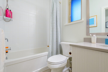 Fragment of a luxury bathroom