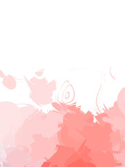 Brushed Painted Abstract Background. Wild chaotic brushstrokes. Strokes of paint. 2D Illustration. Brush stroked painting.