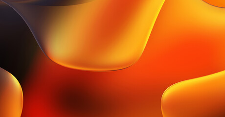 Abstract background. Fluid color gradient waves, with dynamic motion. Neon colorful abstract design of light waves. Illustration For Wallpaper, Banner, Background, Card, Book Illustration, website.