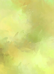 Fototapeta premium 2D illustration of colorful brush strokes. Decorative texture painting. Vibrant paint pattern backdrop.