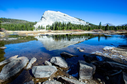 lake in the mountains