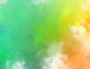 Brushed Painted Abstract Background. Brush stroked painting. Artistic vibrant and colorful wallpaper.