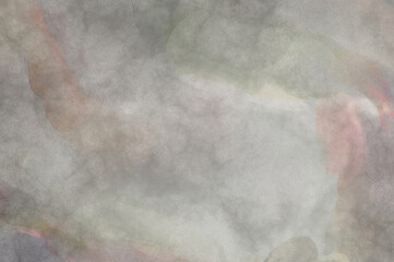 Fototapeta premium Modern painting of soothing brush strokes resembling alcohol inks. Watercolor abstract painting with pastel colors for poster, wall art, banner, card, book cover or packaging.