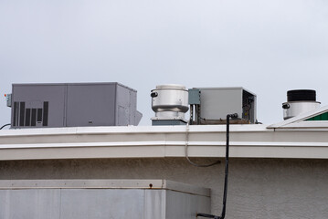 refrigeration products on the roof cooler unit