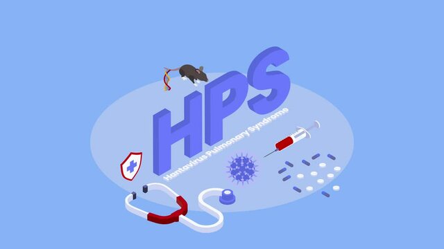 Doctor with Hantavirus Pulmonary Syndrome text