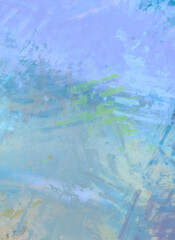 Brushed Painted Abstract Background. Brush stroked painting. Strokes of paint. 2D Illustration.