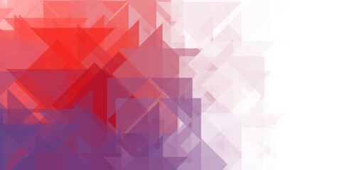 Overlapping design with triangles background. Abstract geometric wallpaper. Geometrical colorful triangular shapes.