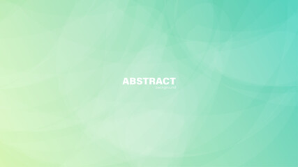 Fototapeta premium Abstract green fluid shape modern background with copy space, vector.