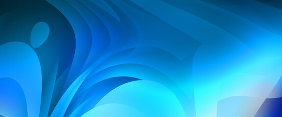 Abstract background with colorful gradient. Vibrant graphic wallpaper with stripes design. Fluid 2D illustration of modern movement.