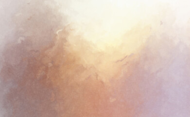 Fototapeta premium Watercolor painted background. Abstract Illustration wallpaper. Brush stroked painting. 2D Illustration.