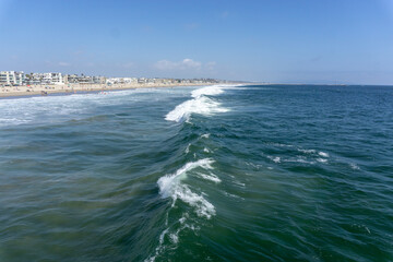 A beautiful beach in LA