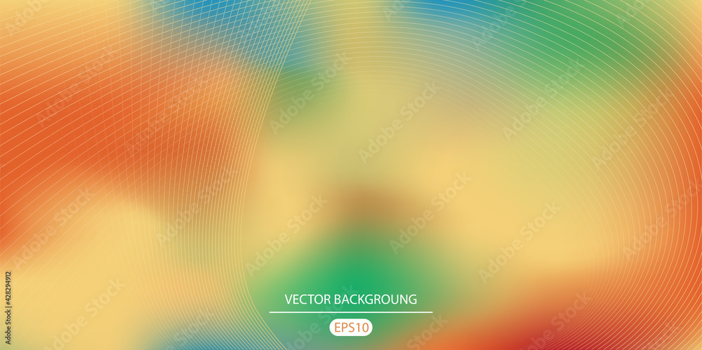 Poster gradient mesh background. new abstract modern design. soft color gradients - vector