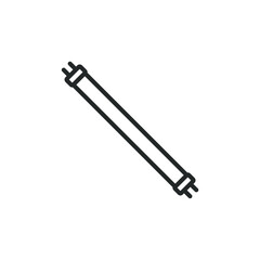simple light bulb icon for lighting