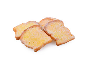 Crunchy Rusk or Toast for healthy life.