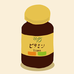 サプリメント-ビタミン日本語