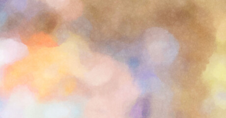 Watercolor painted background. Abstract Illustration wallpaper. Brush stroked painting. 2D Illustration.