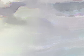 Fototapeta premium Modern art painting. Artistic watercolored backdrop material. Unique watercolor random pattern. Creative abstraction. Digital texture wallpaper. 2d illustration.