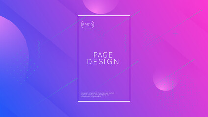 Geometric Cover. Memphis Paper. Flow Rainbow Banner. Modern Design. Violet Graphic Flyer. Colorful Geometry. Abstract Website. 3d Landing Page. Lilac Geometric Cover