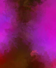 Creative abstract painting. Background with artistic brush strokes. Colorful and vibrant illustration. Painted art.