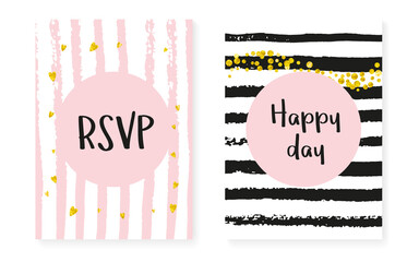 Fototapeta premium Gold Dust Border. Golden Holiday Design. White