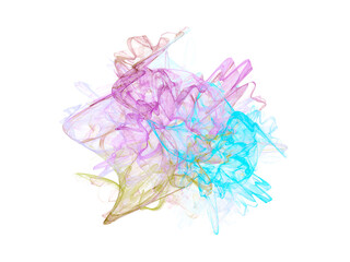 surreal futuristic digital 3d design art abstract background fractal illustration for meditation and decoration wallpaper