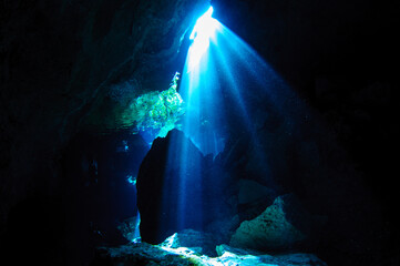 Obraz premium セノーテ