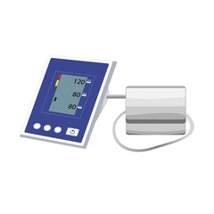 Pressure measuring device, tonometer, vector