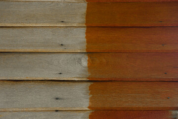 Background image of stained wood and natural wood color.