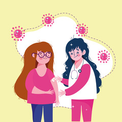 covid 19 vaccination patient