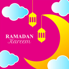 Islamic Holy Month of Ramadan poster design