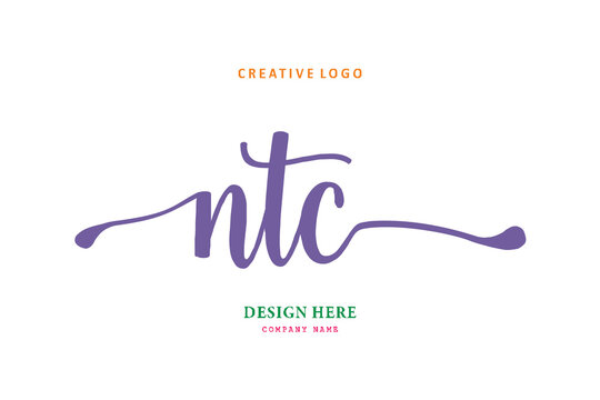 NTC lettering logo is simple, easy to understand and authoritative
