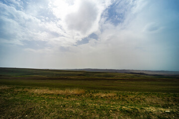 Spring landscape in Kakheti