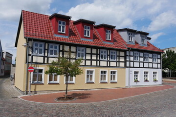 Ueckerstraße in Ueckermünde am Stettiner Haff