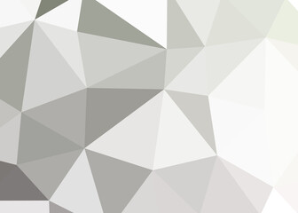 Abstract color Low-Polygones Generative Art background illustration