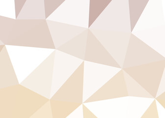 Abstract color Low-Polygones Generative Art background illustration